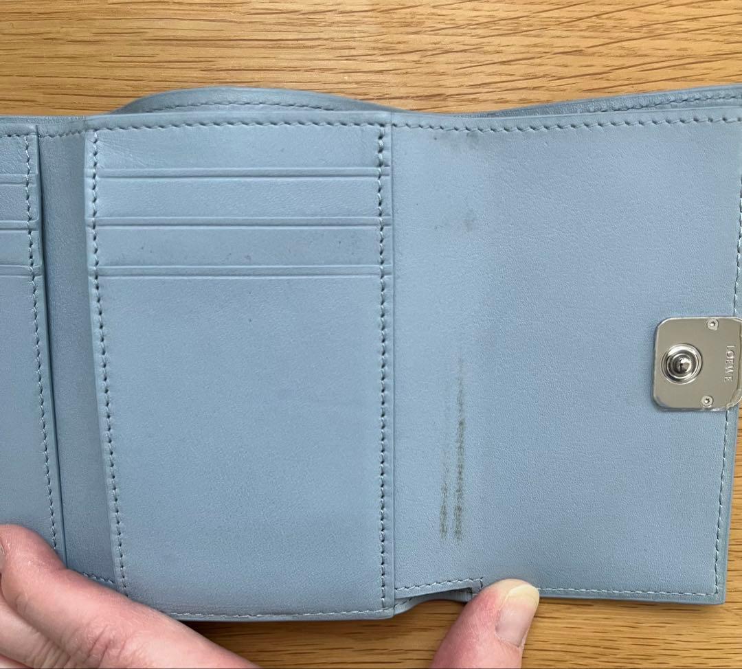 LOEWEアナグラム バーティカル ウォレット スモール（ペブルグレインカーフ）