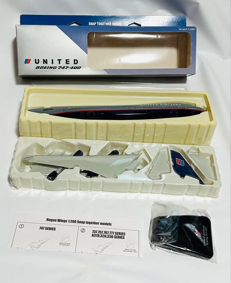 hogan 1/200 ユナイテッド航空 747-400
