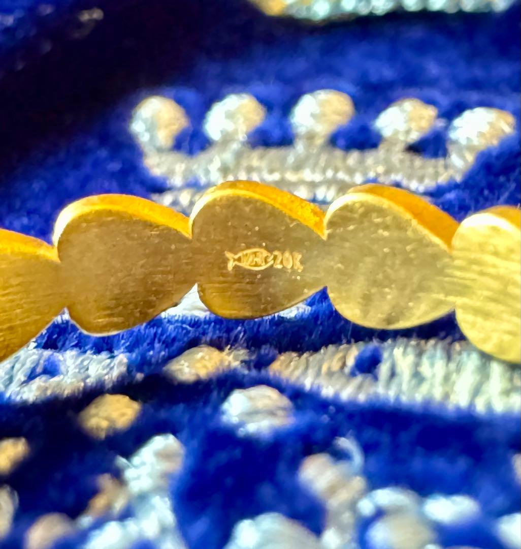 現行品◆マリーエレーヌドゥタイヤック◆K20*ラブバンドリング*14号*ハート