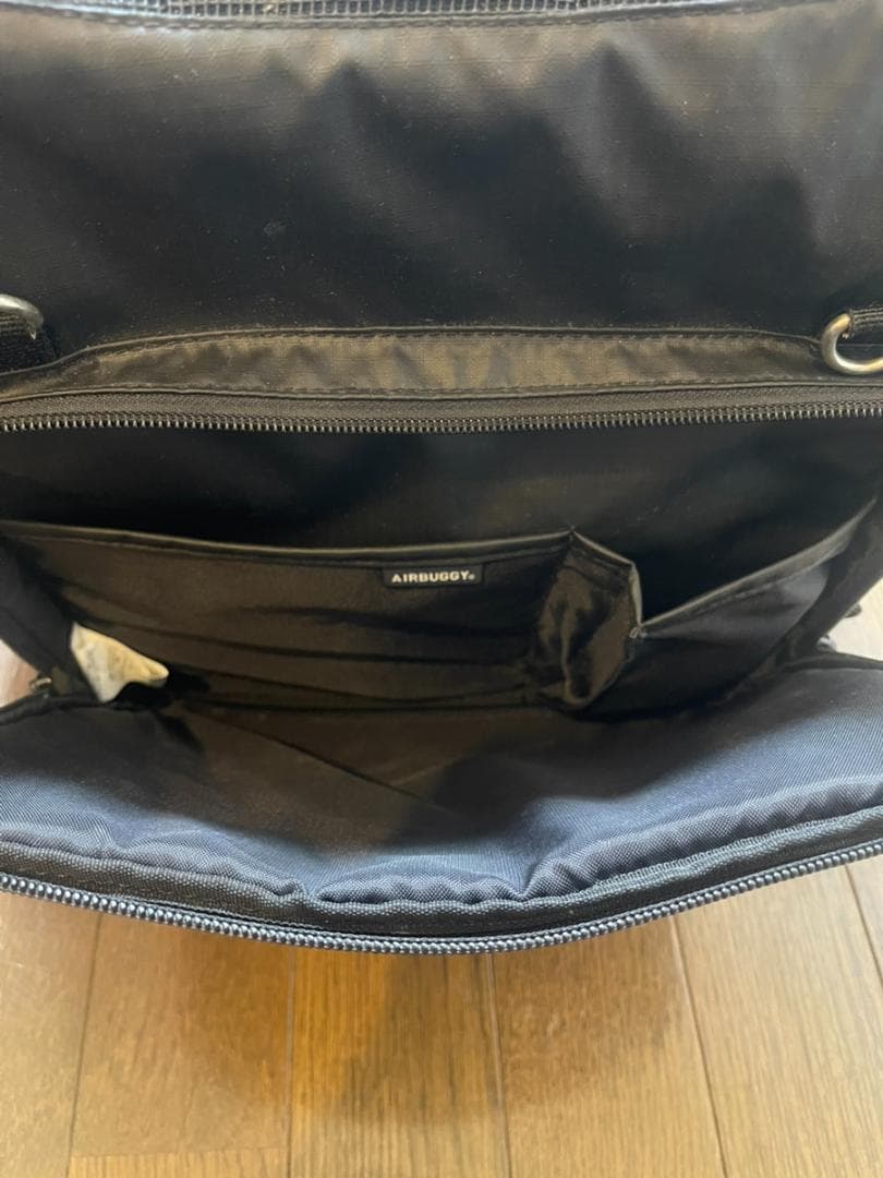 AIRBUGGY エアバギー ブラック 黒 ペット用バックパック レギュラー