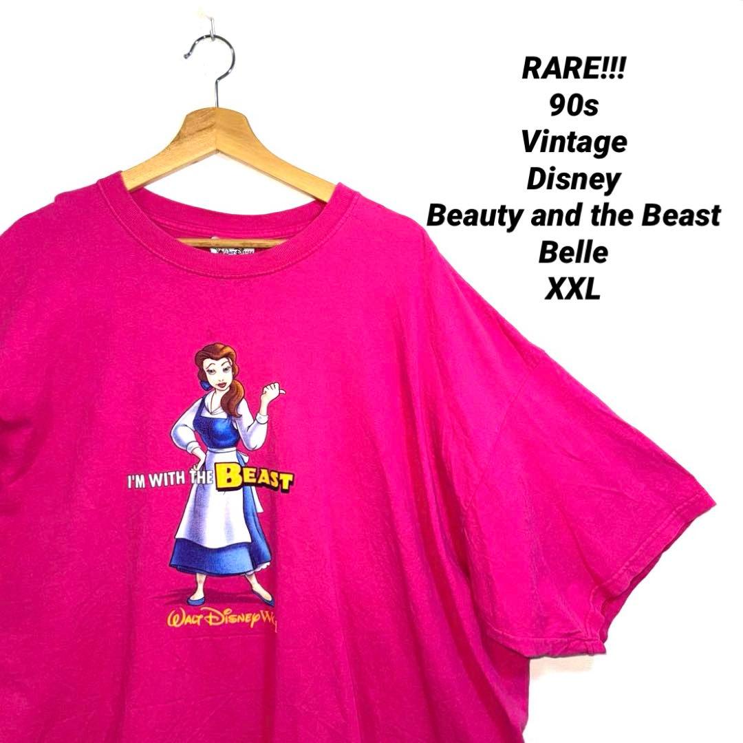 レア！　90s vintage ディズニー　美女と野獣　ベル　XXL