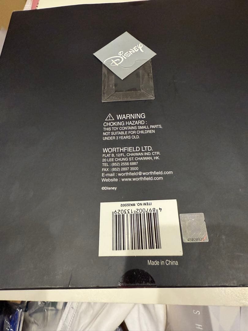 【新品未使用】ヴンテージミッキーマウス限定フィギュア香港製★未展示品