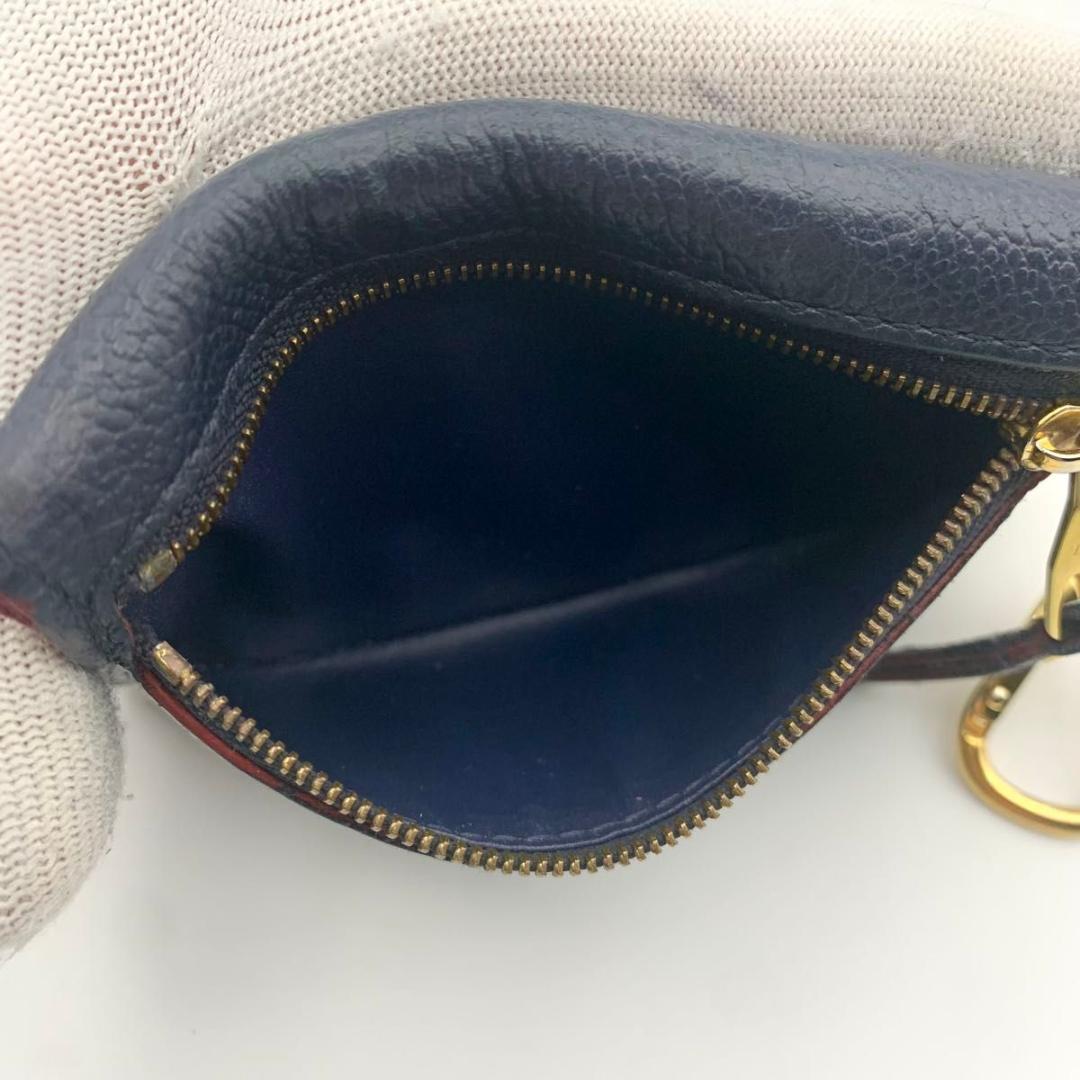 鑑定済み ルイヴィトン ポシェットクレ 財布 ケース 小銭 アンプラント