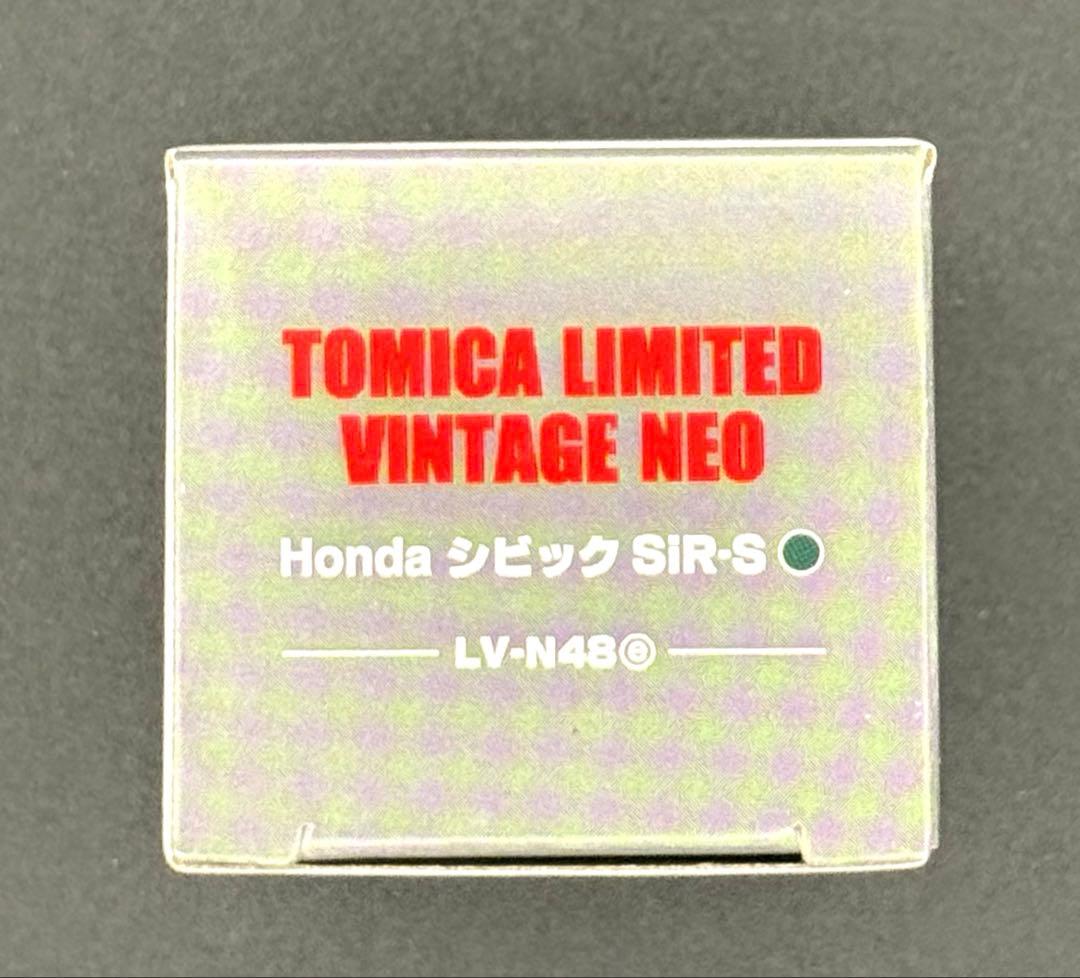 【新品】TOMICALIMITEDVINTAGENEOHondaシビックSiRS