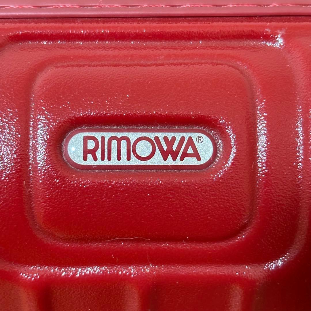 美品★ RIMOWA リモワ　サルサ　キャリーケース　レッド　35L 3R20