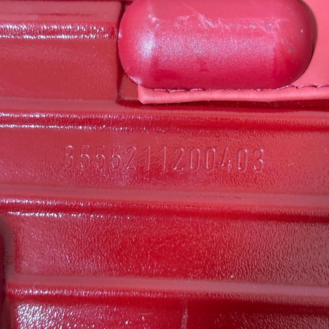 美品★ RIMOWA リモワ　サルサ　キャリーケース　レッド　35L 3R20