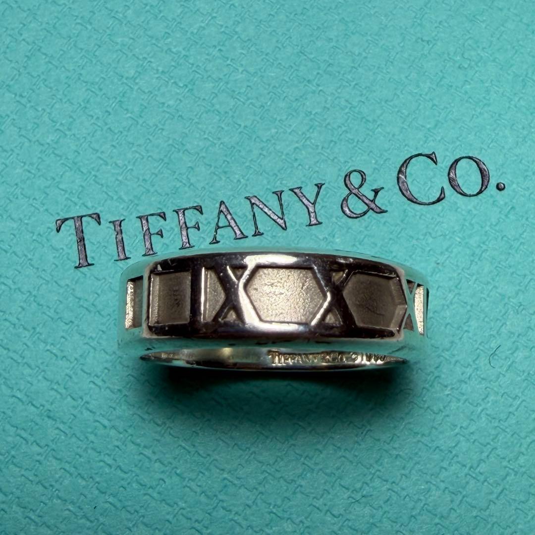 ☆美品☆ティファニー　リング　アトラス　シルバー　925　希少　17号