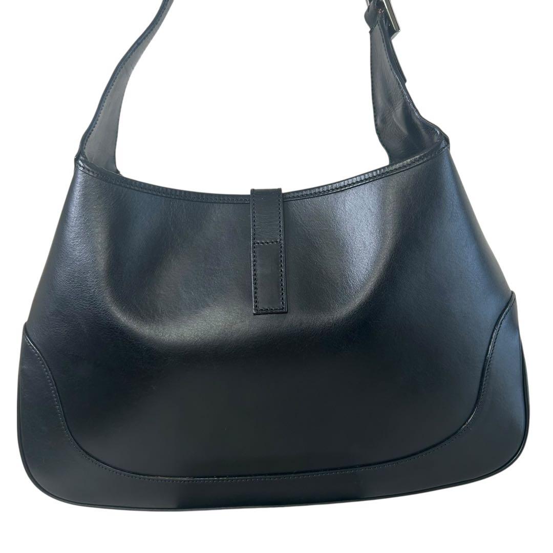 バッグ GUCCI Jackie Hand Bag All Leather Black