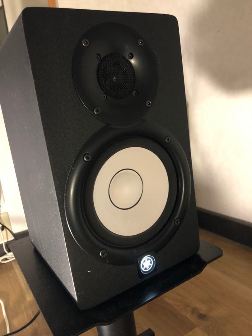 YAMAHA HS5 スタジオモニタースピーカー　ペア 電源プラグUPグレード済