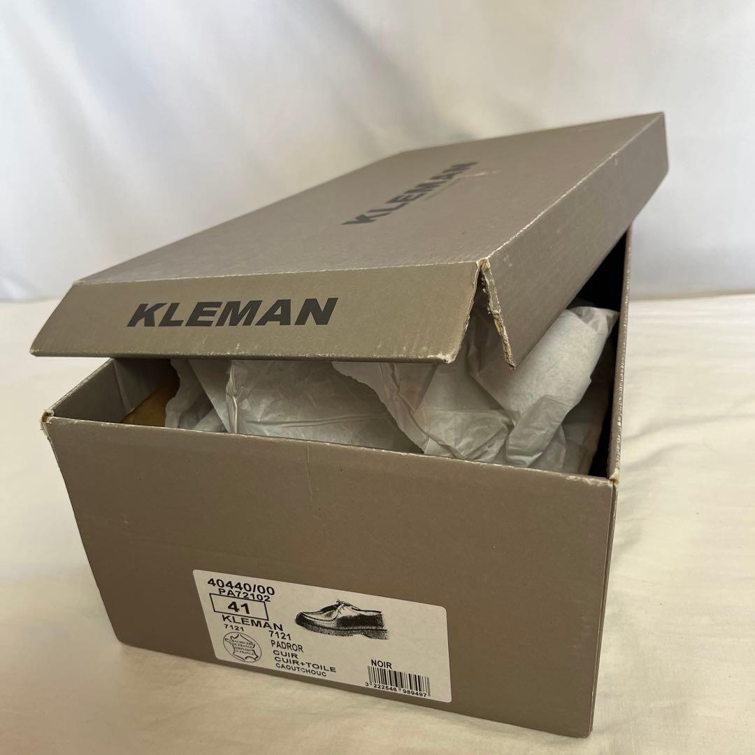 新品 KLEMAN クレマン PADROR 黒 41 26cm程度