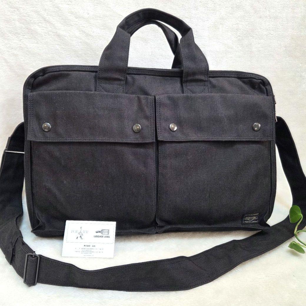 極美品 未使用級 PORTER ポーター スモーキー オーバーナイト 2way