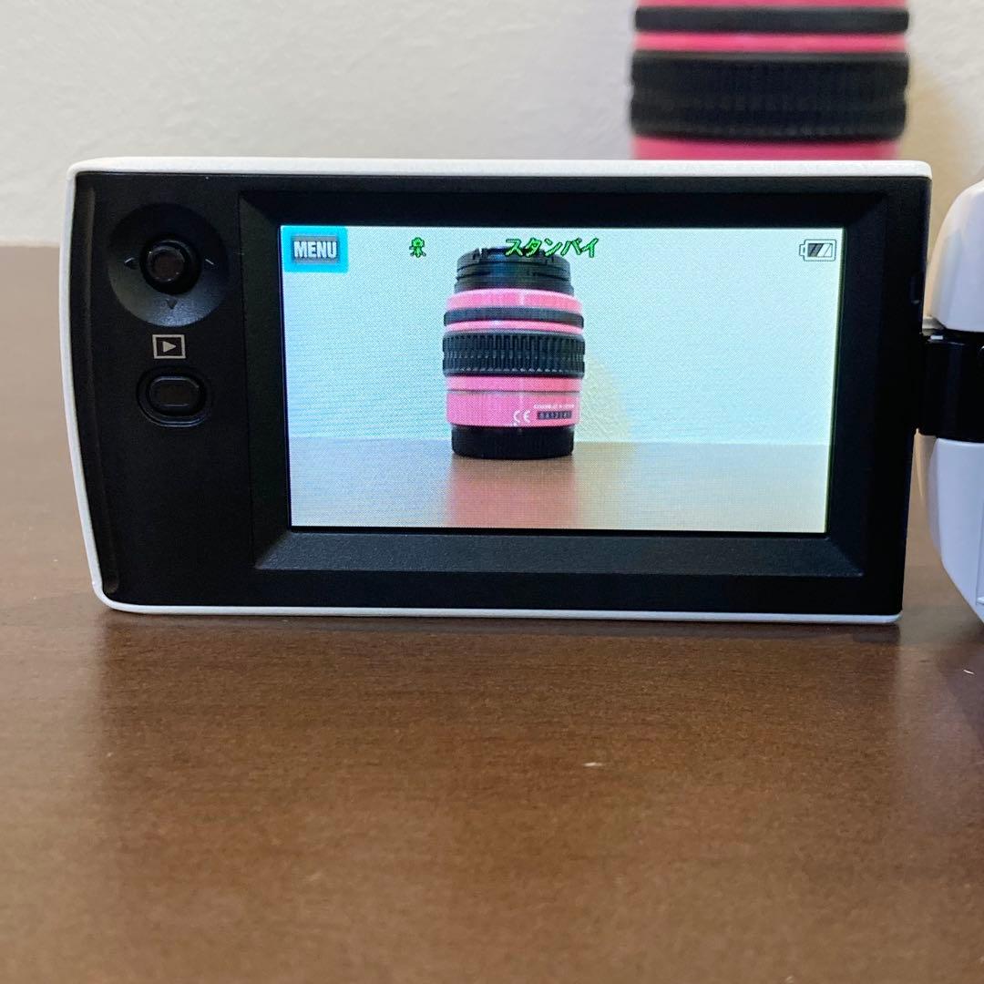 ★美品★ SONY HDR-CX470 ビデオカメラ ホワイト