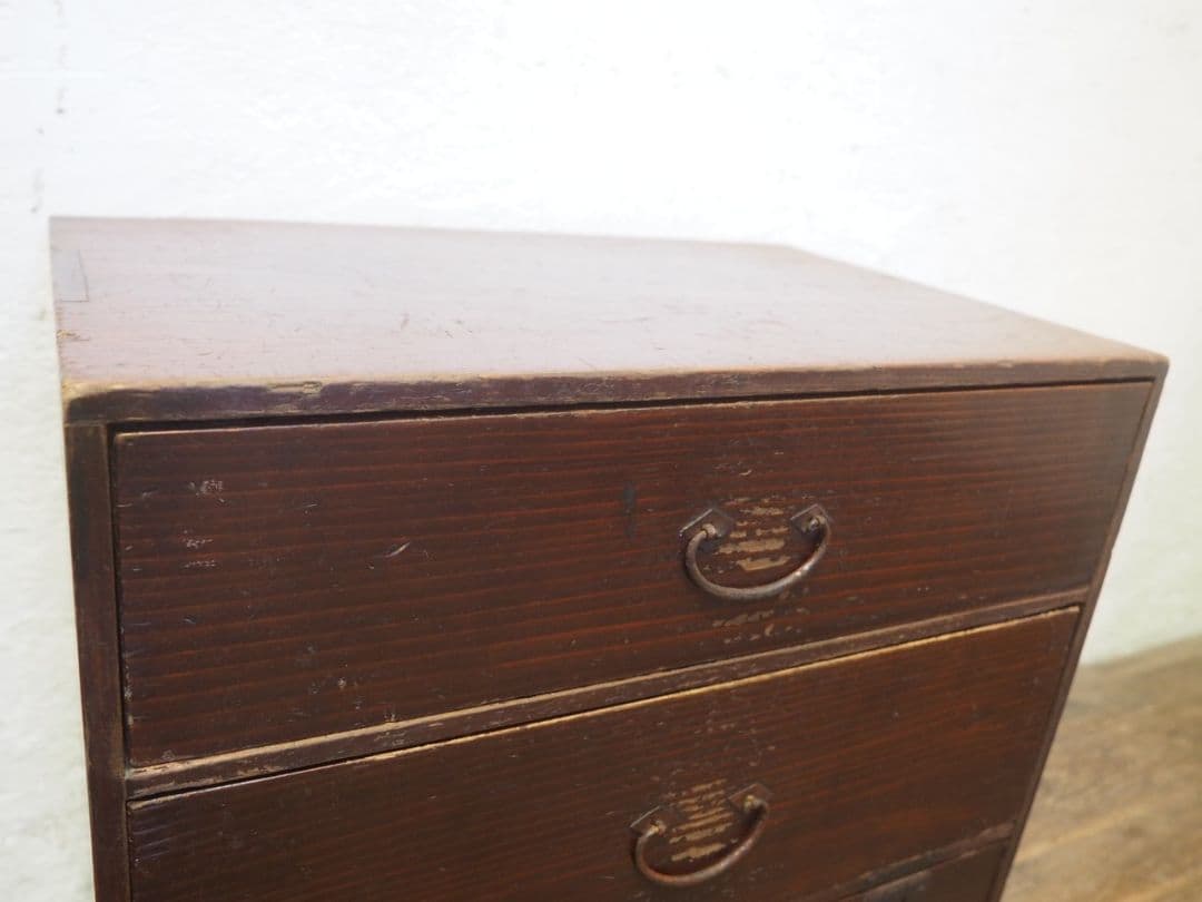 1188 アンティーク　小箪笥　和タンス　収納棚　引き出し　ケース　レトロ