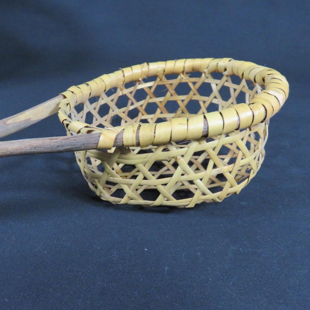 竹ザル 4ケ 手編み篭 うどん湯切り 民藝 ばら売り可 コメントください