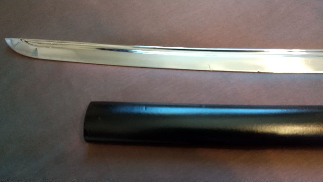 【鶴姫一文字風】模造刀 樋入り刀身 刀剣 喰出し鍔 模擬刀 日本刀