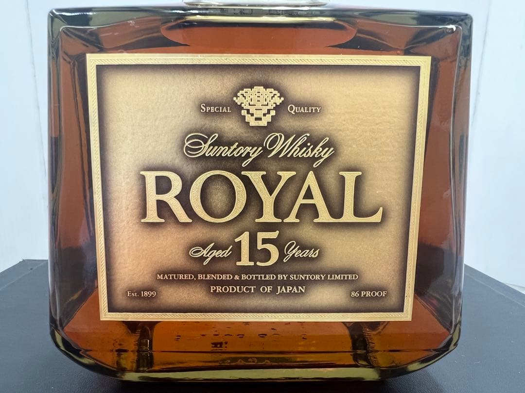 サントリー ローヤル 15年 ゴールドラベル suntory  極美品