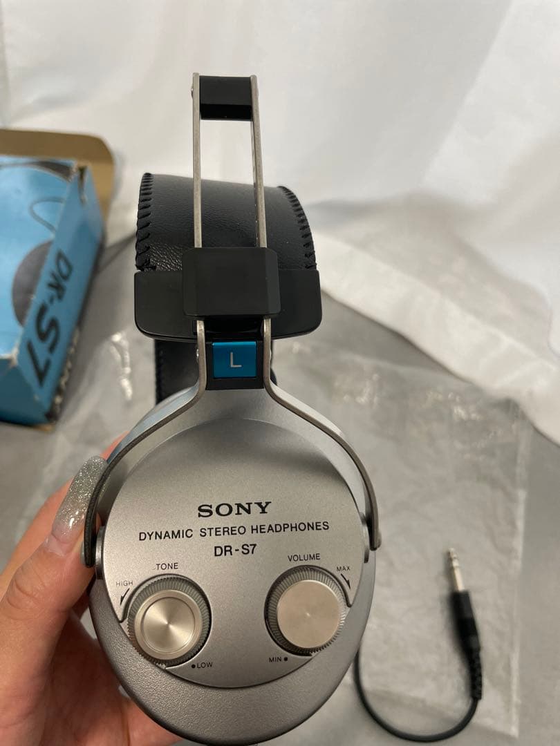 箱付き レトロ SONY DR-S7 ダイナミックステレオヘッドフォンdr-s7