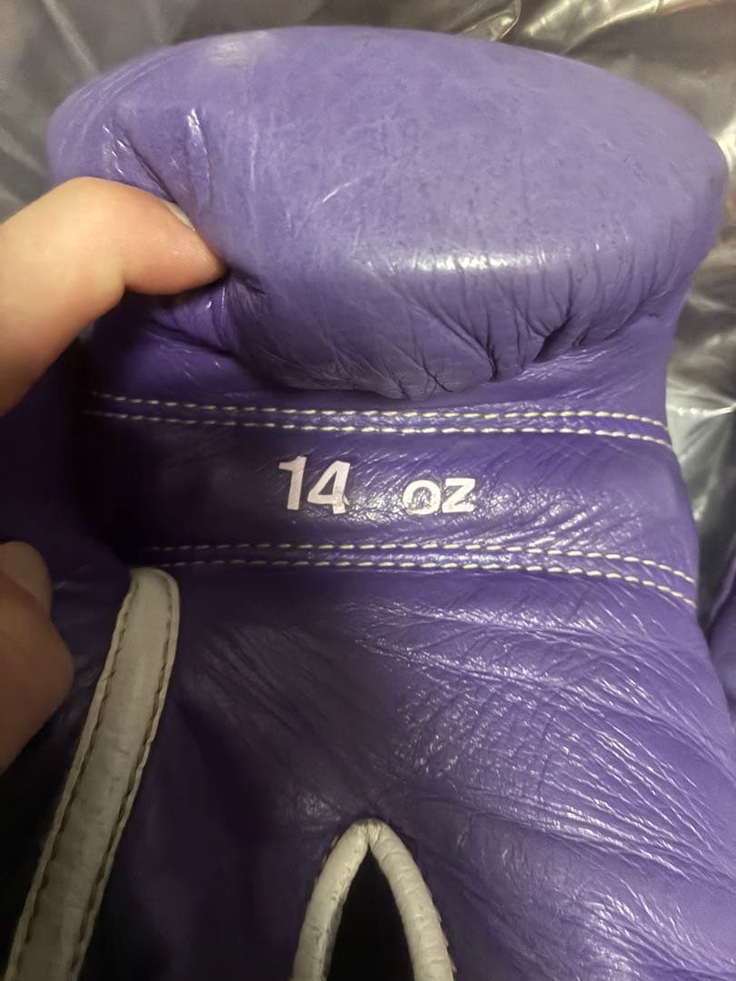 Winning ボクシンググローブ 14 oz 紫レアカラー