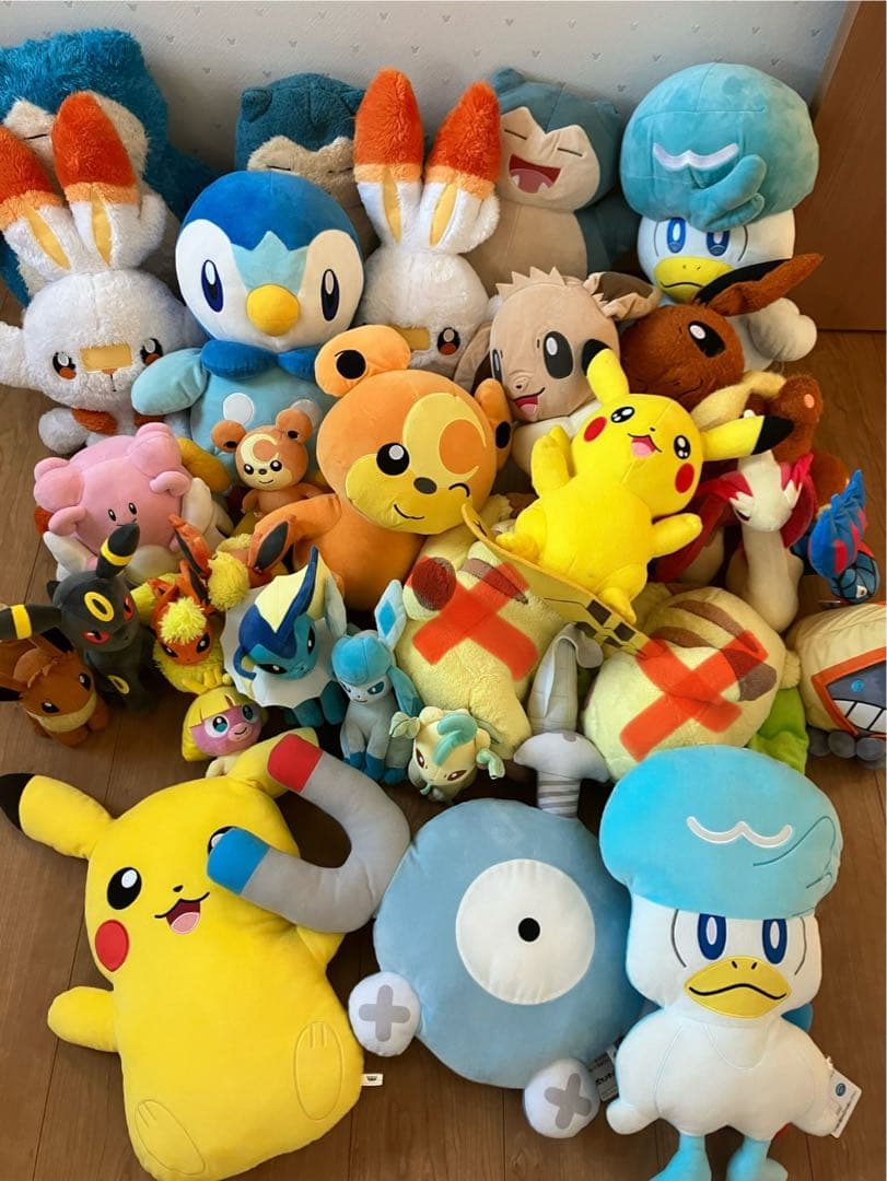 ポケットモンスター ポケモン　ぬいぐるみ　まとめ売り　28体