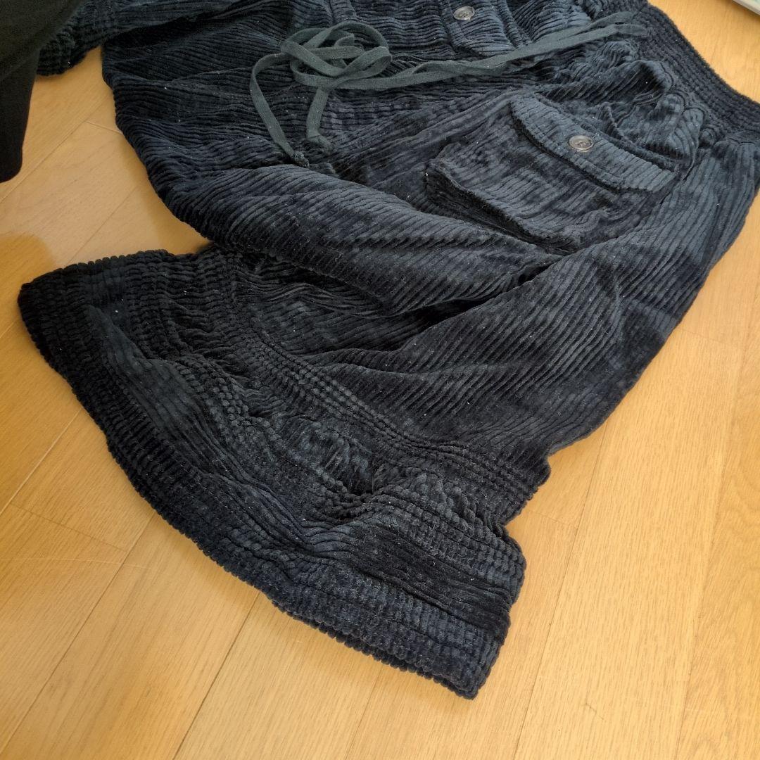 亀*井様 tricot COMME des GARCONS ブラックサルエルパン