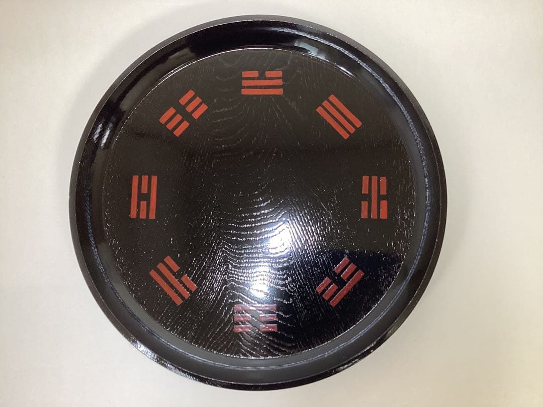 茶道具 古物品 八卦盆 柿合 箱なし