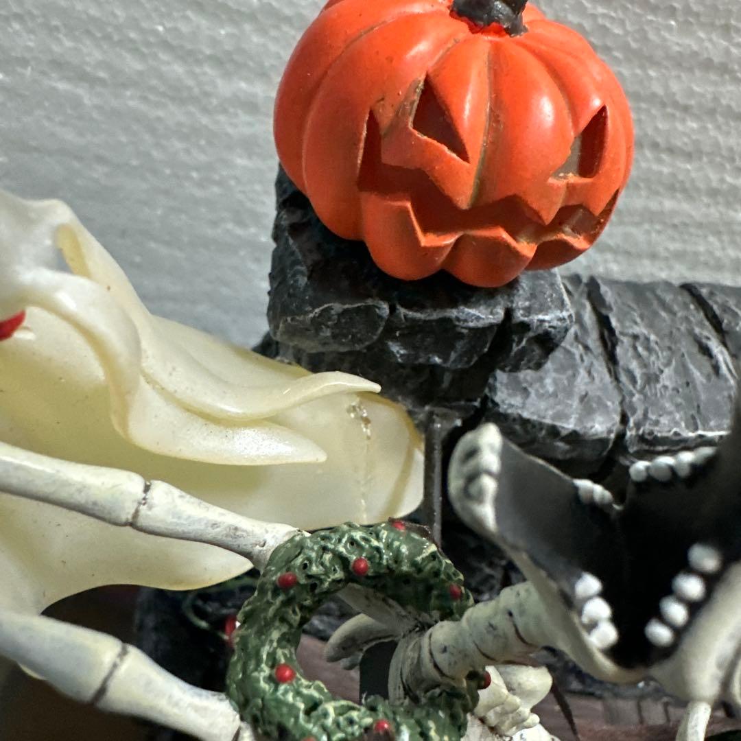 ディズニー　ナイトメアビフォアクリスマス　ジャック・スケリントン スノードーム