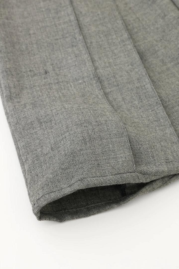 【白湯】梳毛　袴富士鈍色杢　Sサイズ