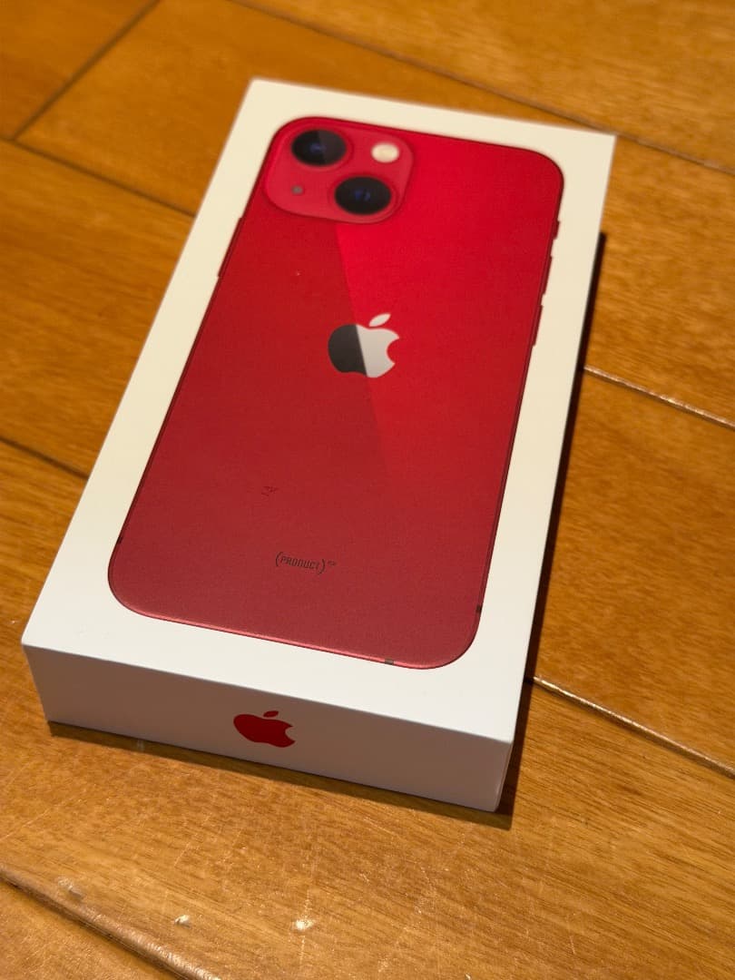Apple iPhone 13mini Red 海外版 SIMフリー 256GB