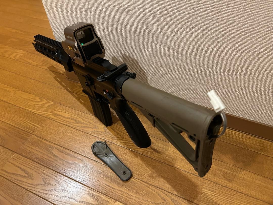 東京マルイ製次世代電動ガンHK416D ドルフロmod仕様、内部メンテナンス済、