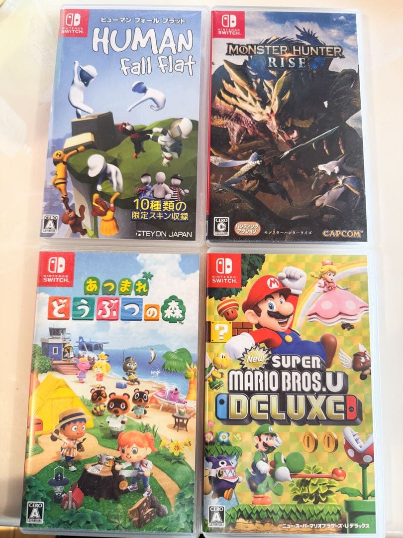 Nintendo Switch ソフト 4本セット