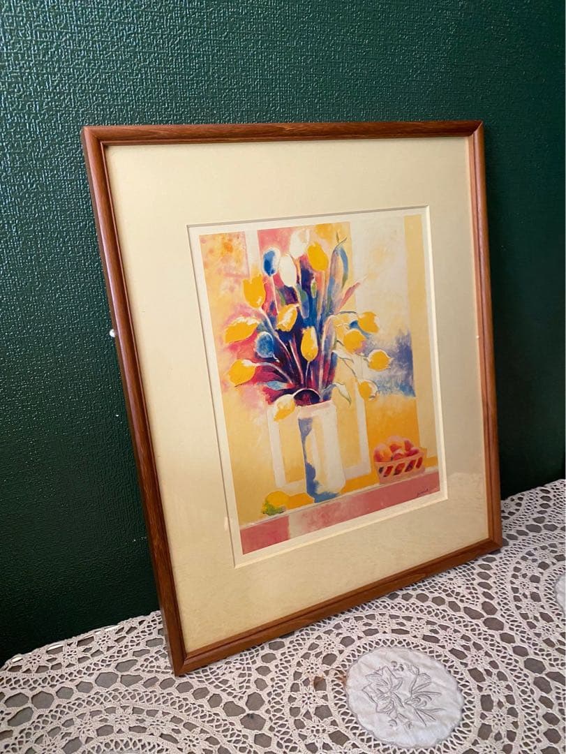 ポールギヤマン チューリップ 額縁 インテリア