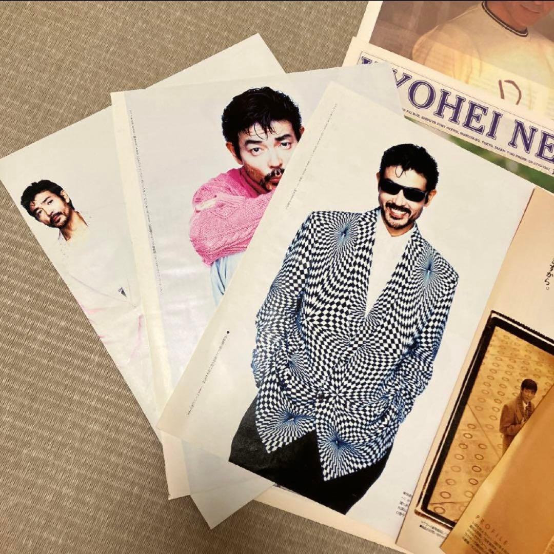 柴田恭兵　ファンクラブ　会報誌　雑誌　新聞　あぶない刑事　パンフレット　会報