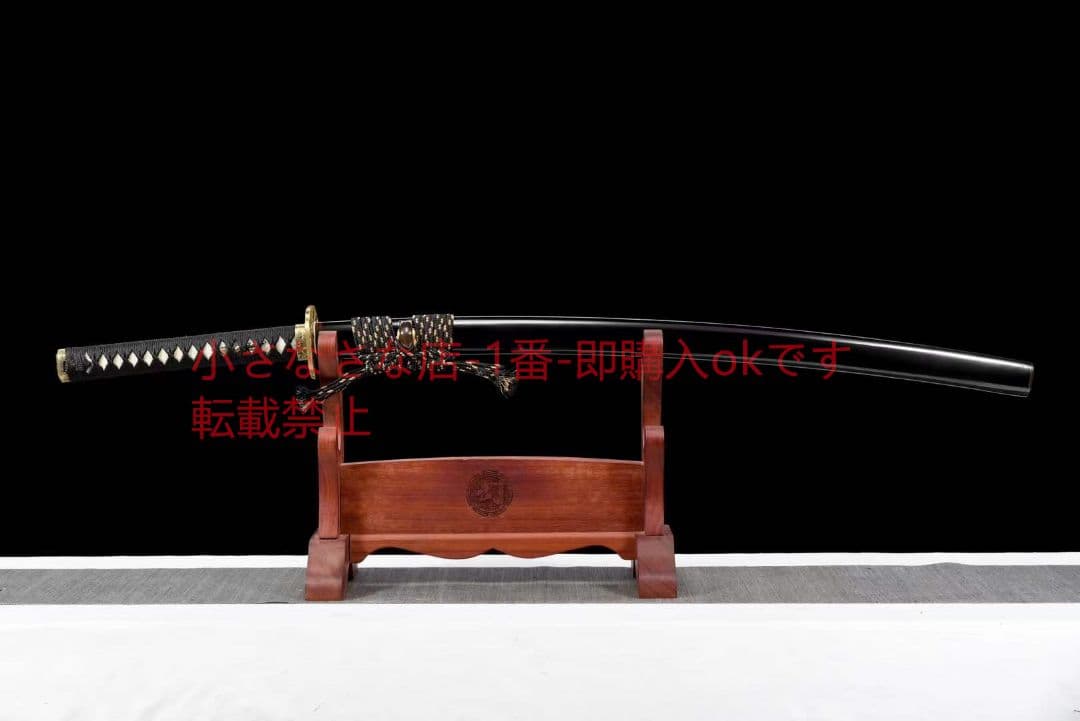 銅装T 10焼刃牛角鞘『嫦娥奔月』 古兵器 武具 刀装具 日本刀 模造刀 居合刀