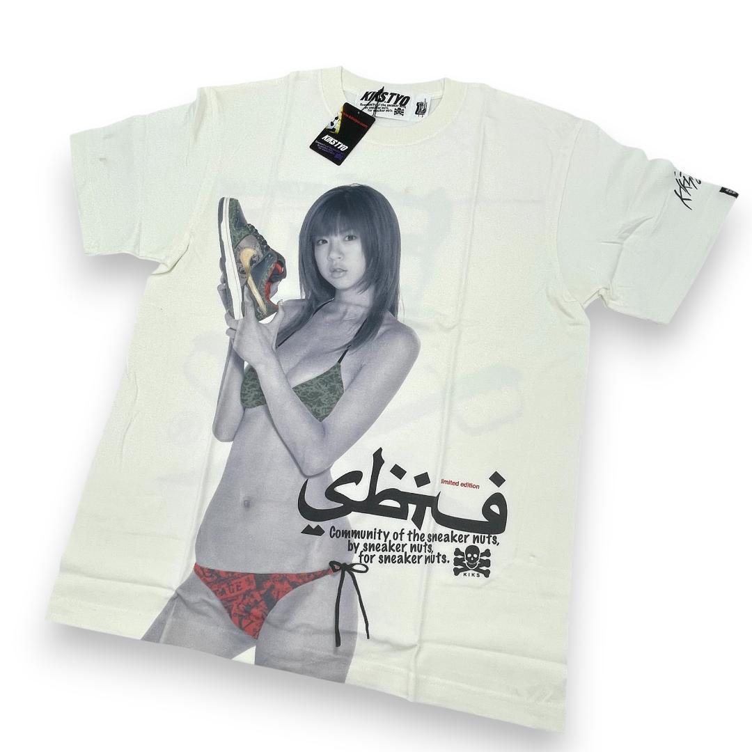 【未使用】ほしのあき× KIKSTYOコラボ/ Air JordanＴシャツ①