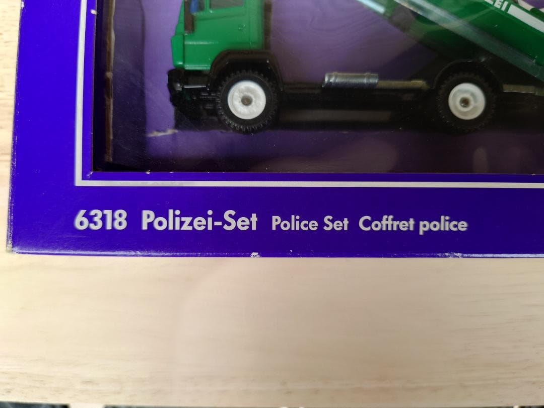 1/55 Siku(ジク) スーパーシリーズ6318 ドイツ警察セット1997年