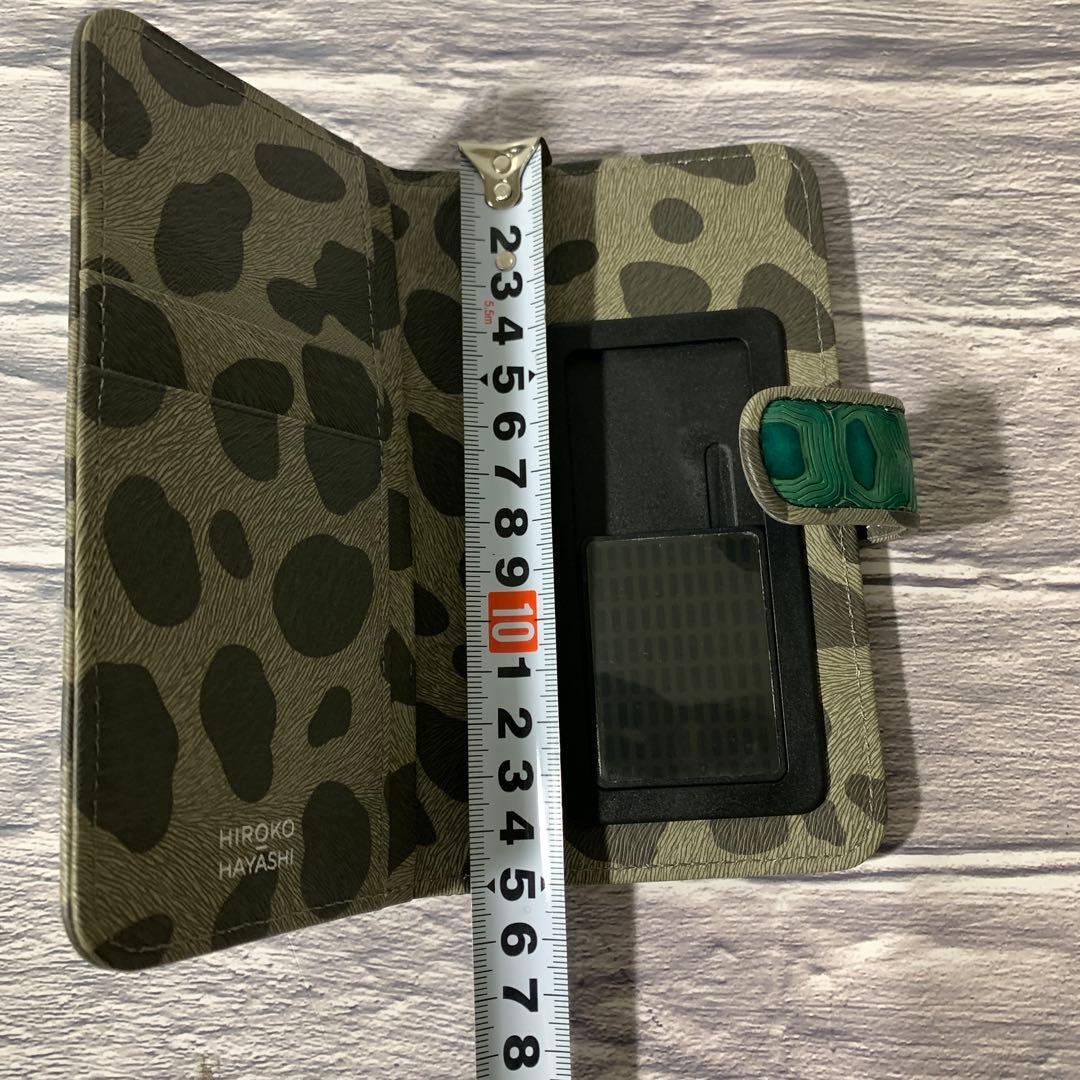 【未使用】ヒロコハヤシ　スマホケース　牛革　M71003-14