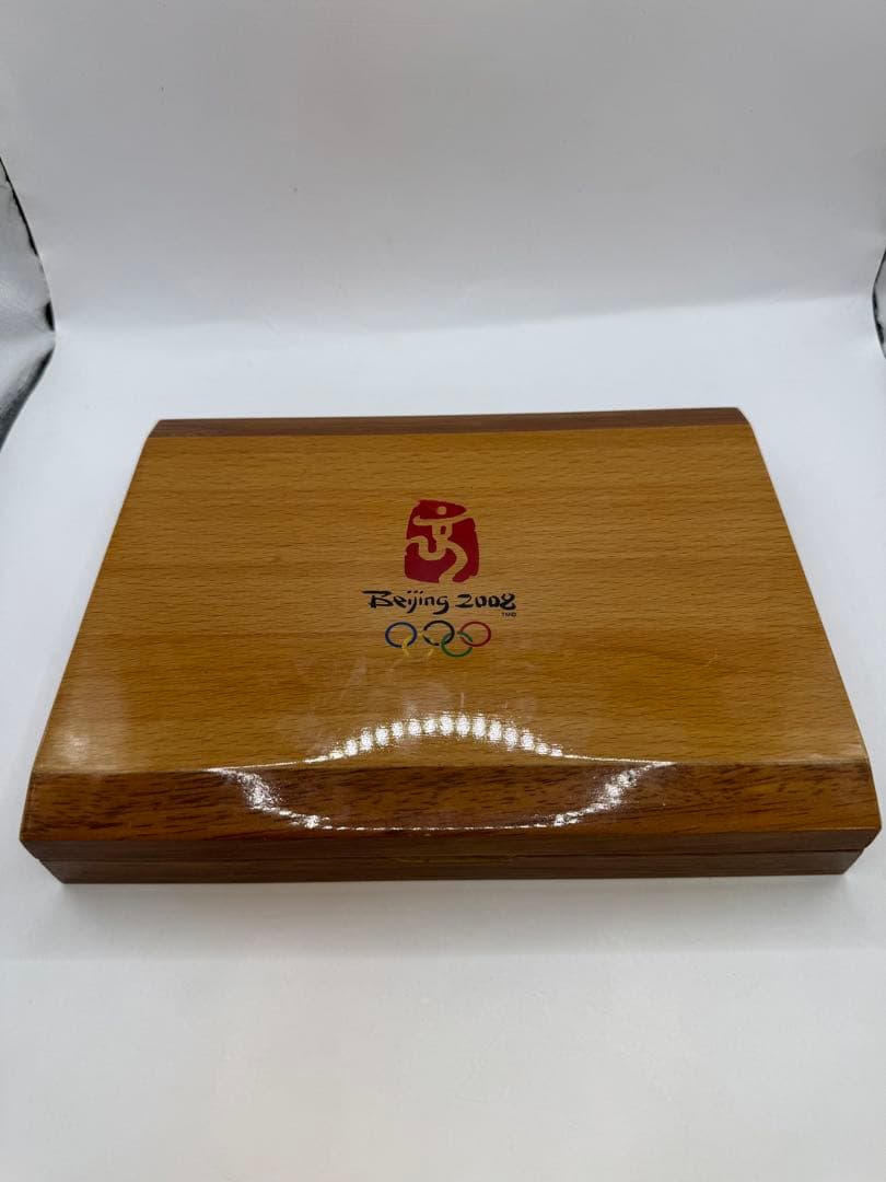 北京オリンピック 2008 記念 純銀 ケース付き