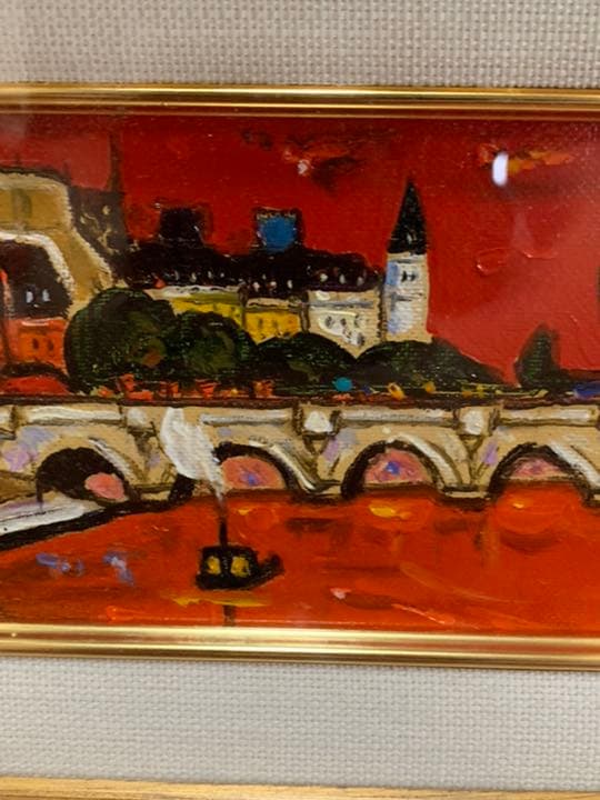 ★値引き交渉可能★ 市村司　ベネチア　油彩　油絵　絵画