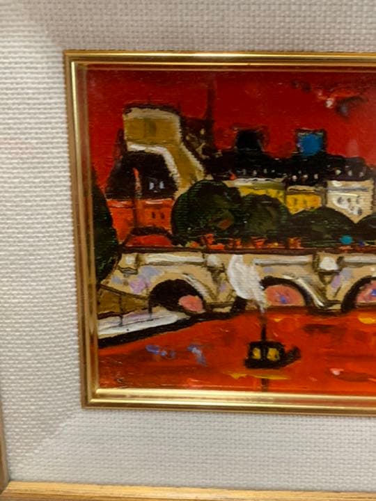 ★値引き交渉可能★ 市村司　ベネチア　油彩　油絵　絵画