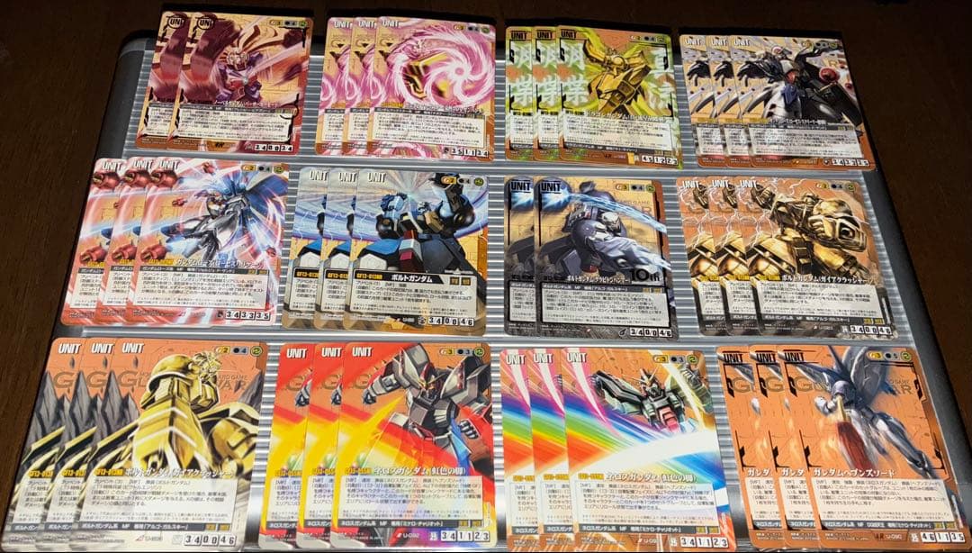 ガンダムウォー　引退品　茶　まとめ売り