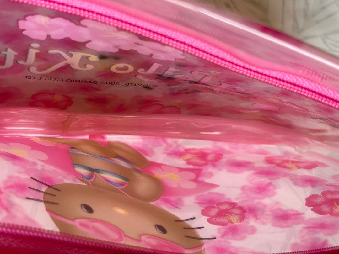 サンリオ 日焼けキティ ポーチ ガングロ ハローキティ