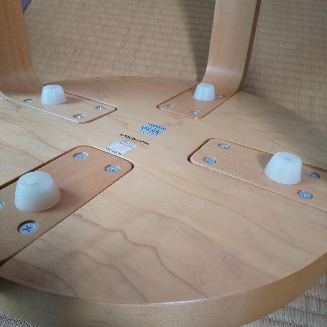 カンディハウス スツール 111s 矢萩喜従郞デザイン ４点セット