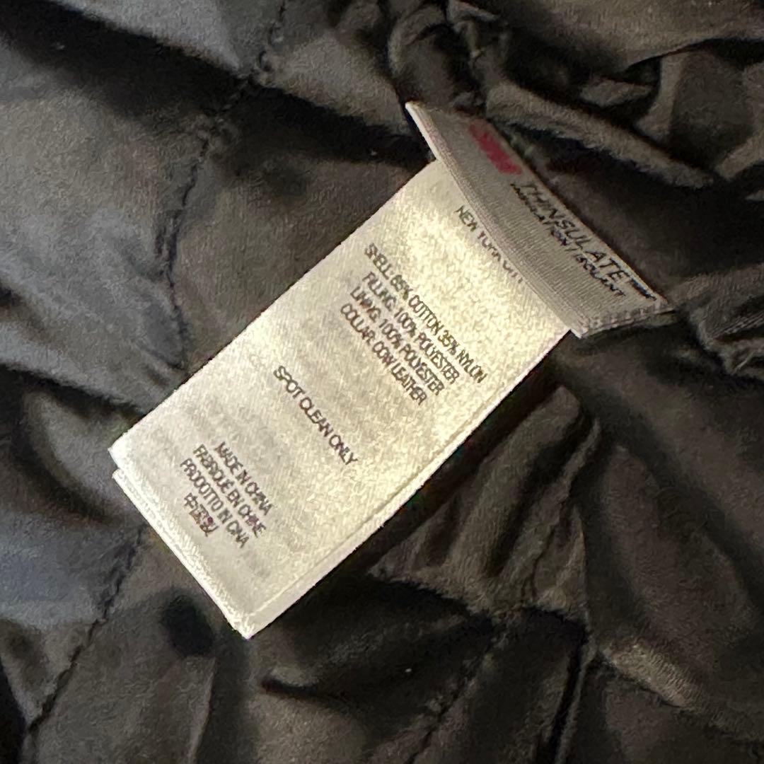 ジャケット・アウター Supreme Leather Collar Utility Jacket S