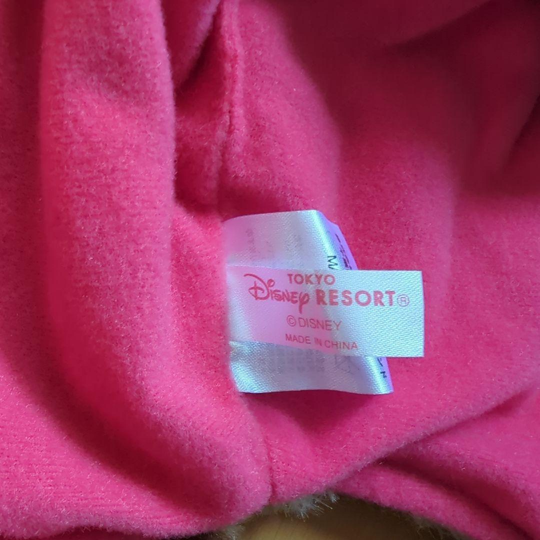 ミニー マフラーキャップ ヒョウ柄