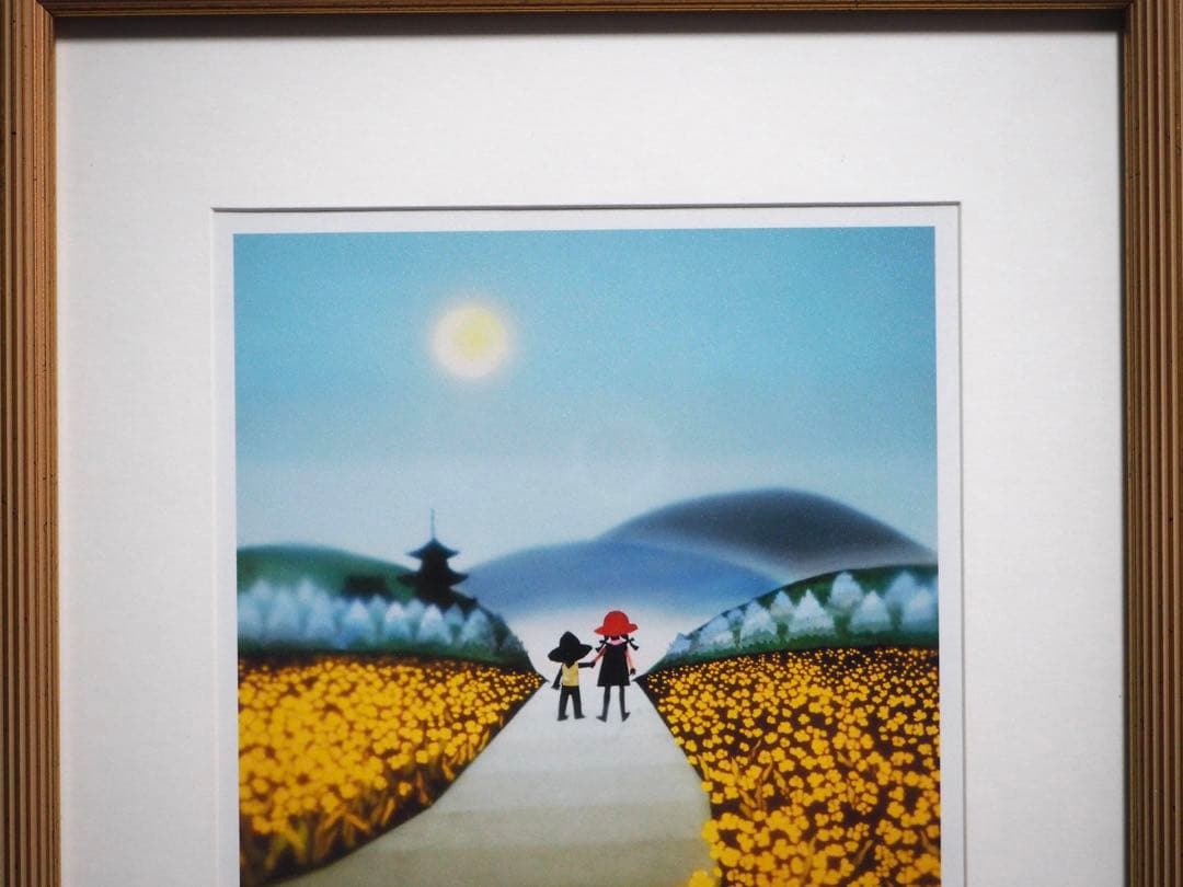 モンク■藤城清治 版画 朧月夜■絵画 レフグラフ 日本の愛唱歌