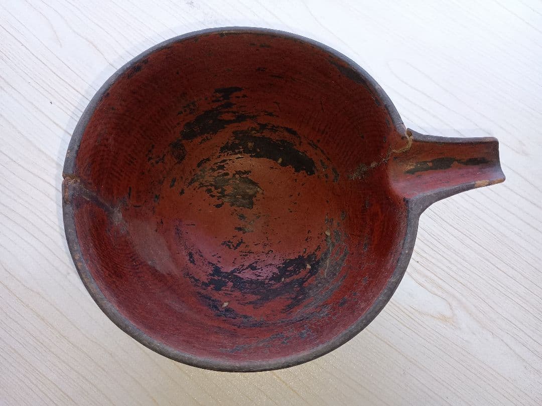 浄法寺塗り　片口　江戸期