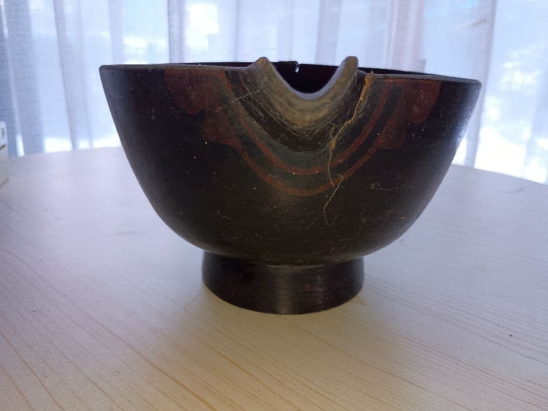 浄法寺塗り　片口　江戸期