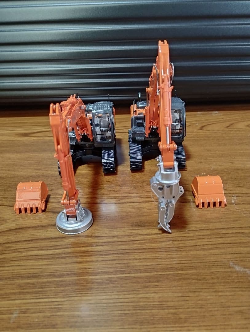 日立 ミニチュア掘削機セット オレンジ