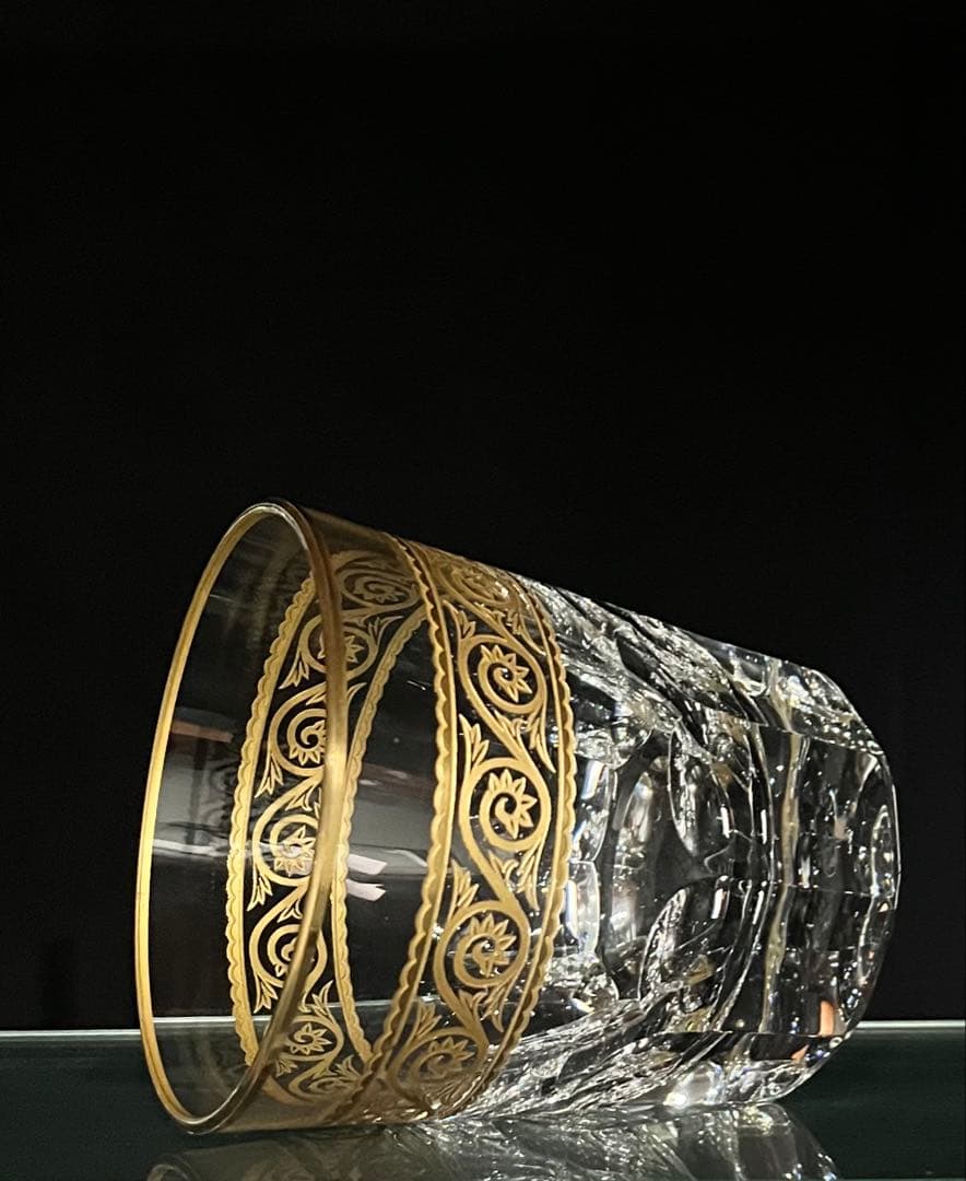 Baccarat バカラ/※珍品 稀少シリーズ　エルドラド　金彩アイスペール