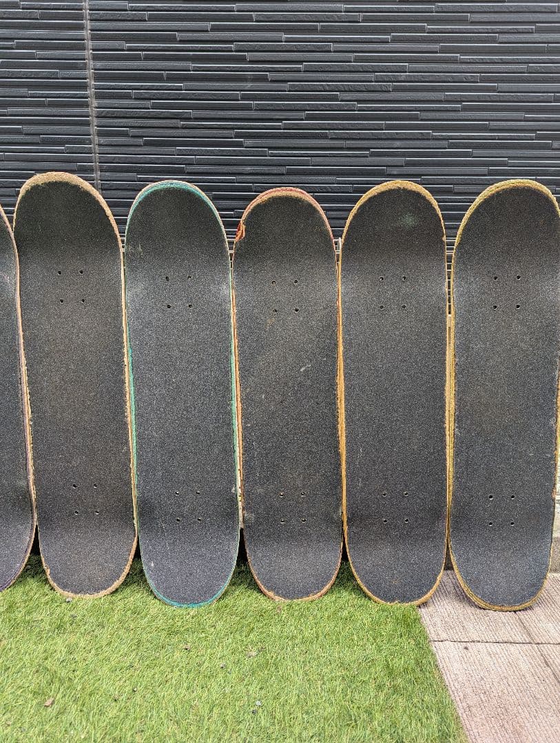 スケートボード廃デッキセット 10枚
